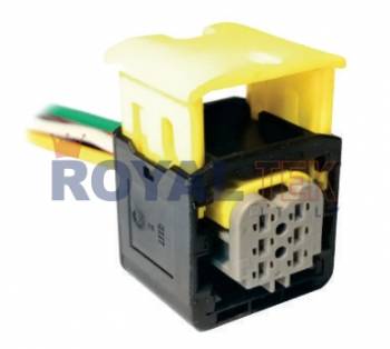 FICHA DE CONEXION ROYALTEK 6 (SEIS) VIAS FARO DELANTERO SCANIA / VOLVO - VENTA EN PAQUETES DE 5 UNIDADES ---